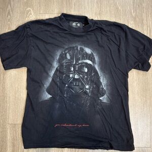 Darcsport Star Wars Darth Vader Black Graphic T-Shirt M